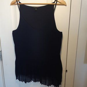 accordion pleat camisole